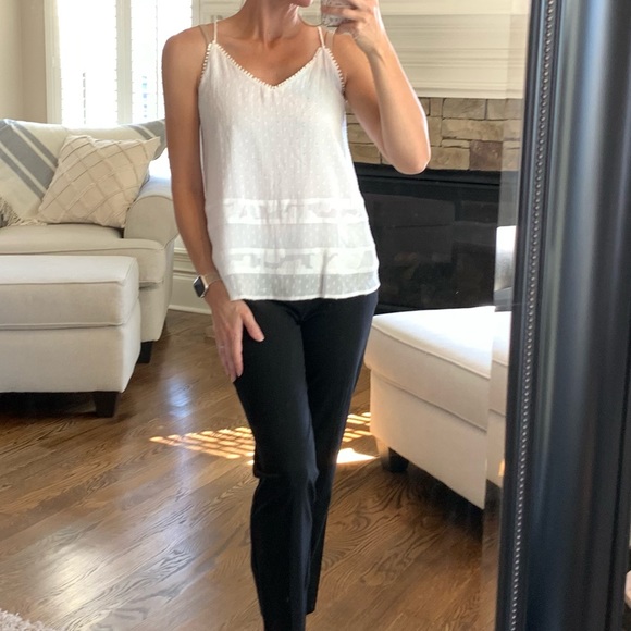 ANN TAYLOR LOFT Size XSP White Blouse - Picture 5 of 15